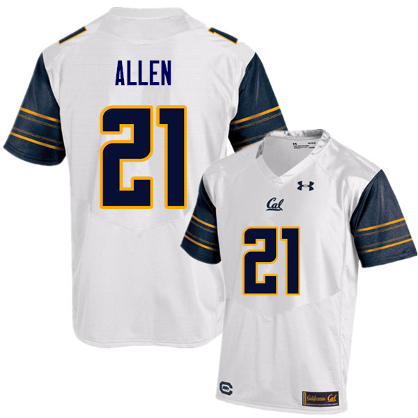 Men #21 Keenan Allen Cal Bears (California Golden Bears College) Football Jerseys Sale-White